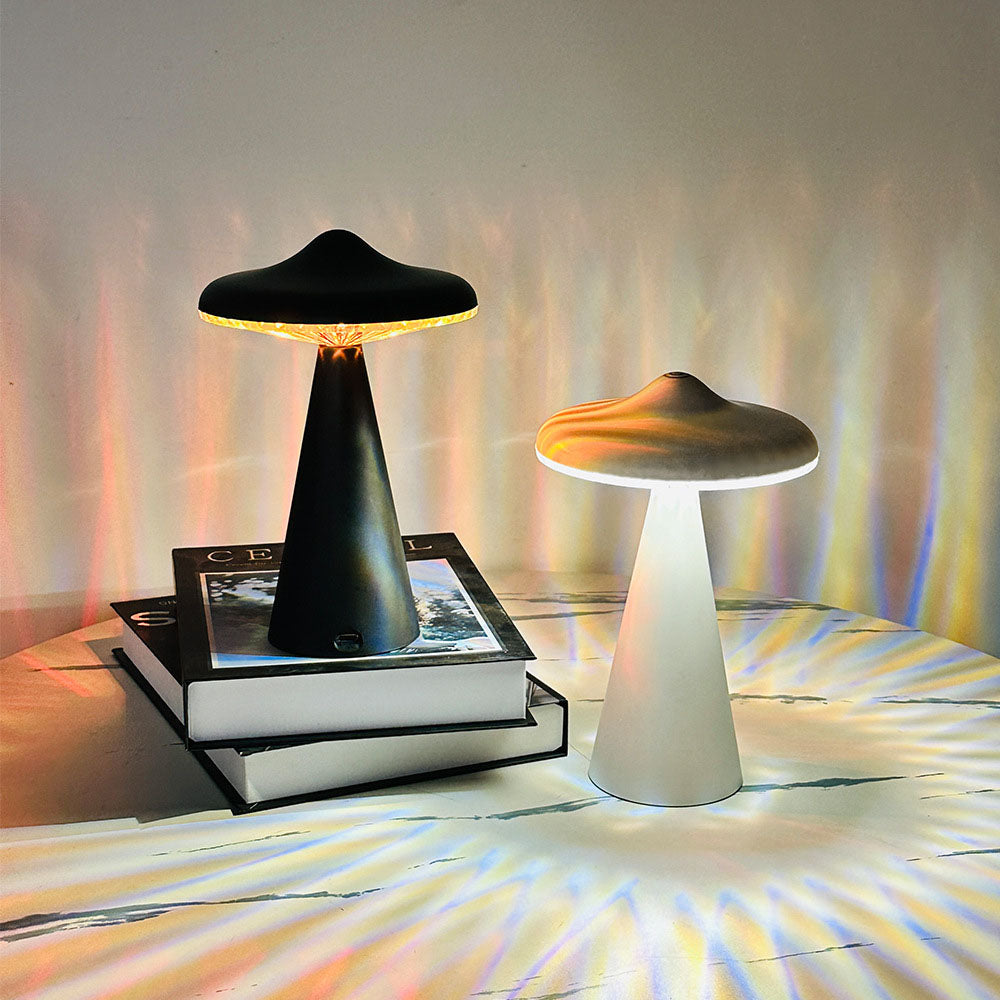 Variant image for Moderne Tischlampe im UFO-Design mit USB-Aufladung für stilvolle Akzente-3