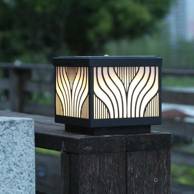 Variant image for Moderne Edelstahl LED Außenlampe für stilvolle Außenbeleuchtung im Garten-3