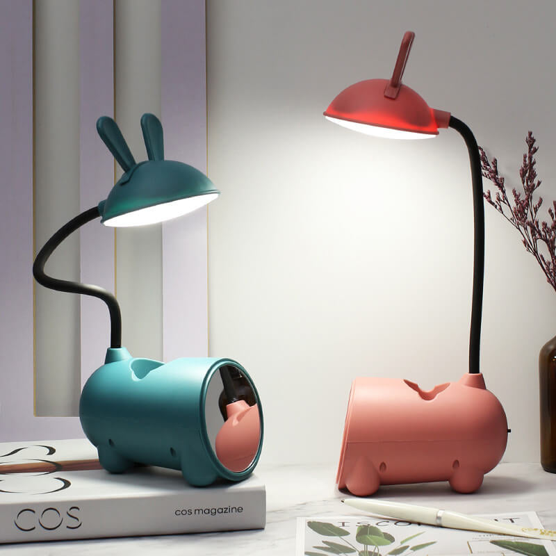 Süße Cartoon Kreativ LED Touch Leuchtstift USB Schreibtischlampe