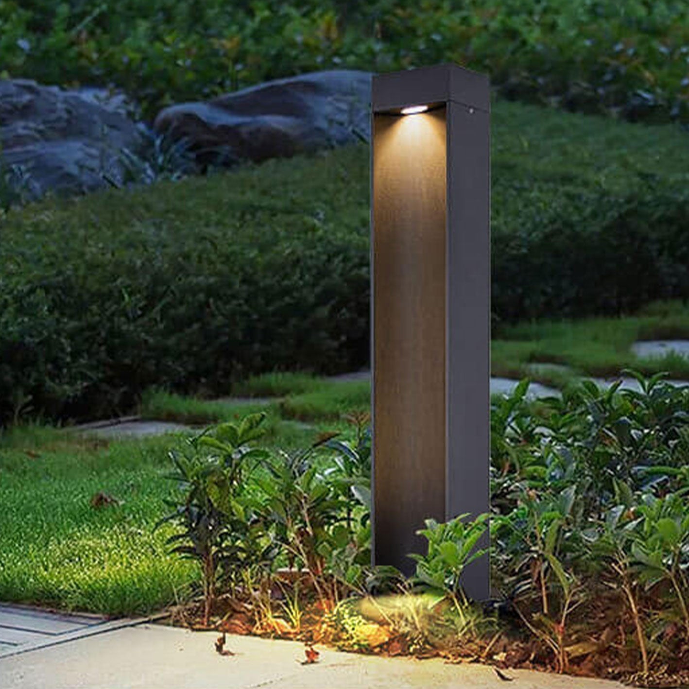 Moderne Gartenlampe LED aus Aluminium – Stilvolle und Energieeffiziente Außenbeleuchtung-3