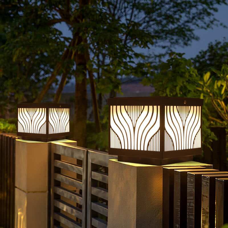 Variant image for Moderne Edelstahl LED Außenlampe für stilvolle Außenbeleuchtung im Garten-2