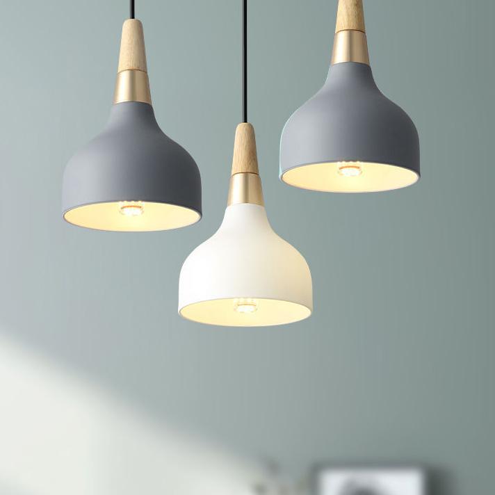Variant image for Moderne Pendelleuchte Schwarz im Macaron-Design für Esszimmer und kreative Räume-4