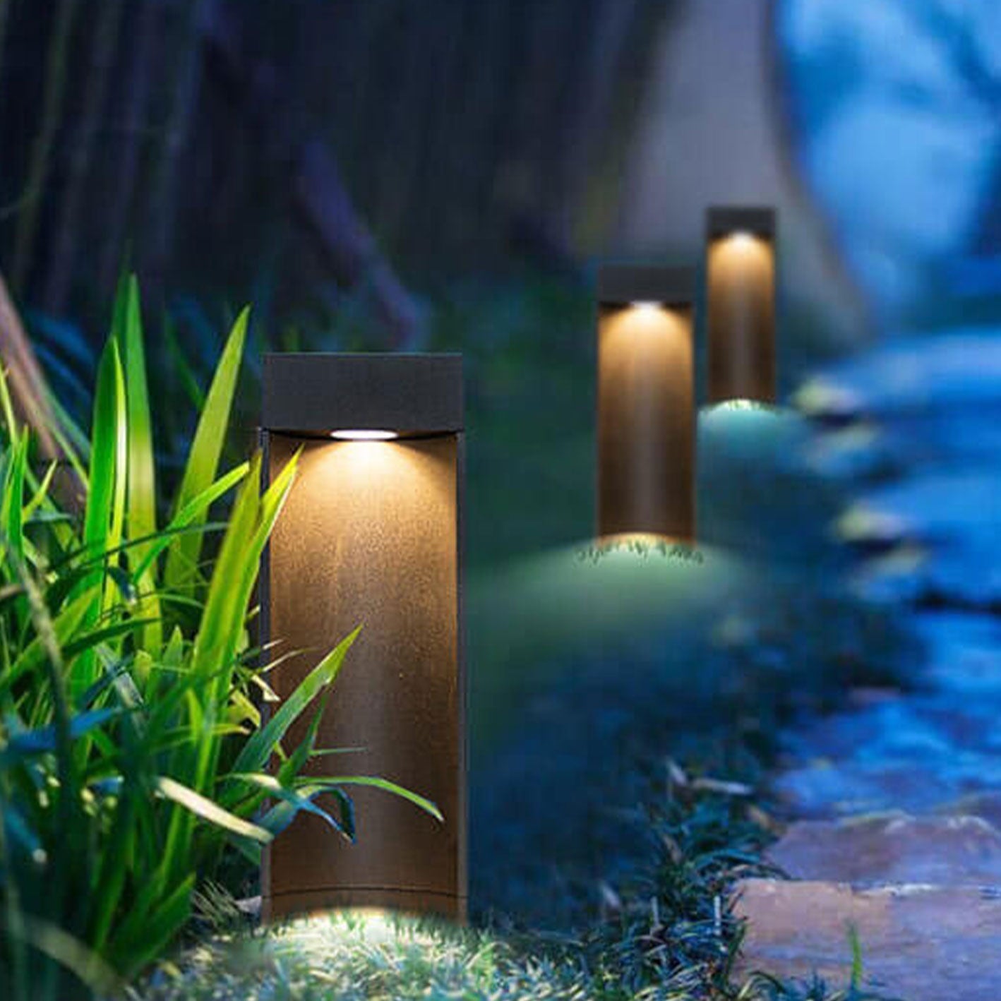 Moderne Gartenlampe LED aus Aluminium – Stilvolle und Energieeffiziente Außenbeleuchtung-5