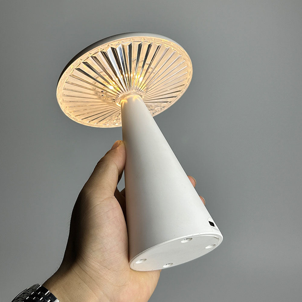 Moderne Tischlampe im UFO-Design mit USB-Aufladung für stilvolle Akzente-5