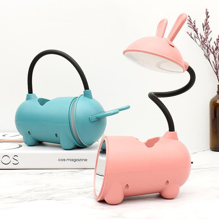 Süße Cartoon Kreativ LED Touch Leuchtstift USB Schreibtischlampe