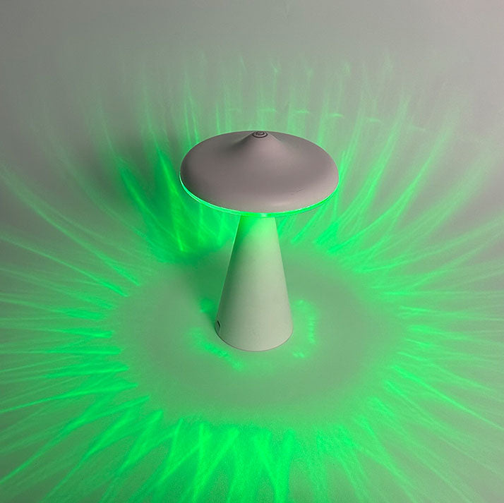 Moderne Tischlampe im UFO-Design mit USB-Aufladung für stilvolle Akzente-6