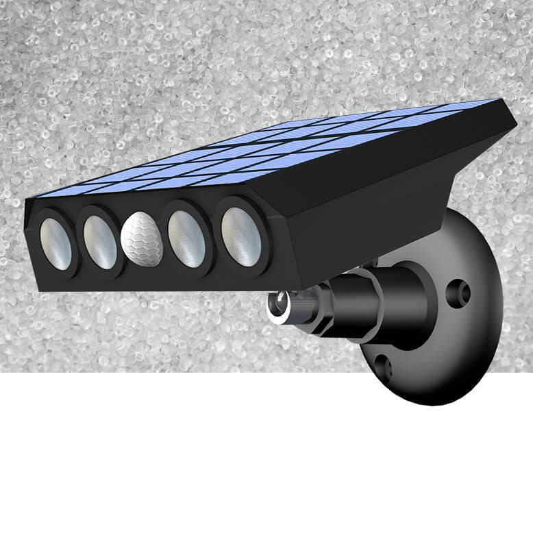 Moderne Wandleuchte Außen Schwarz mit LED und Bewegungsmelder für Garten und Terrasse-6