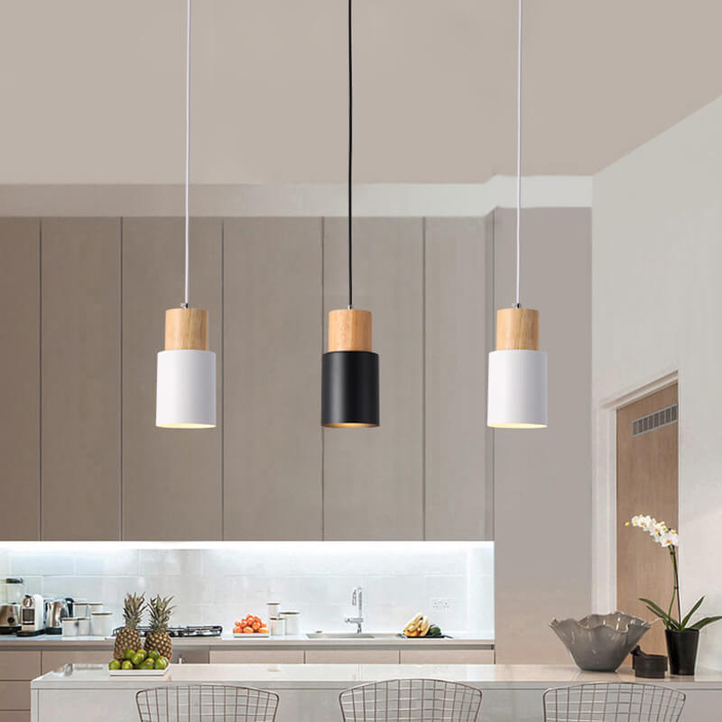 Variant image for Moderne Pendelleuchte Schwarz aus Aluminium mit Energieeffizienter LED-Technologie-2