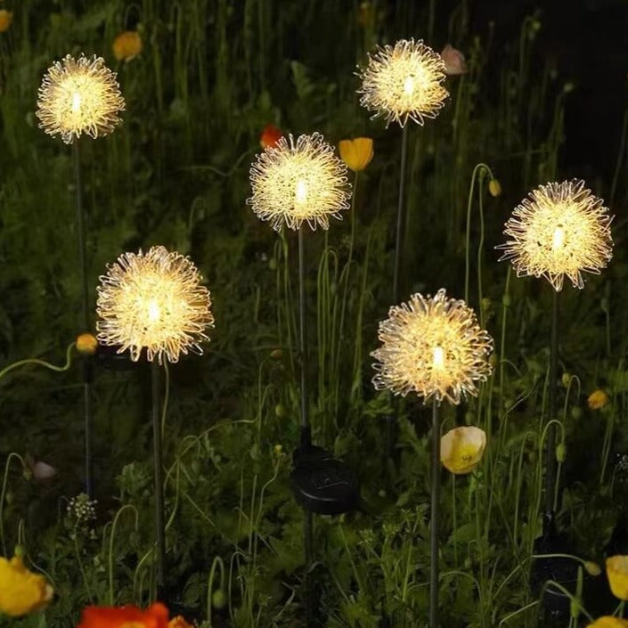 Variant image for Stilvolle Solar-Gartenleuchte | Aluminiumkugel | Magisches Lichtdesign-4