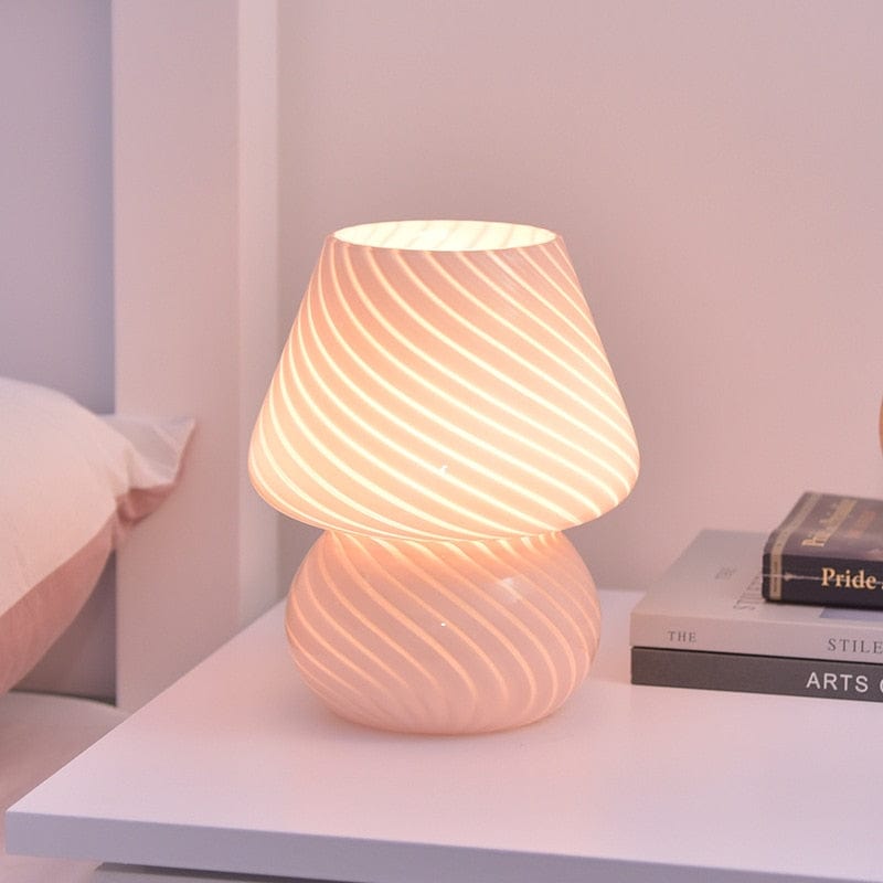 Moderne LED Nachttischlampe aus Glas mit Warmem Licht für Elegante Tischgestaltung-3