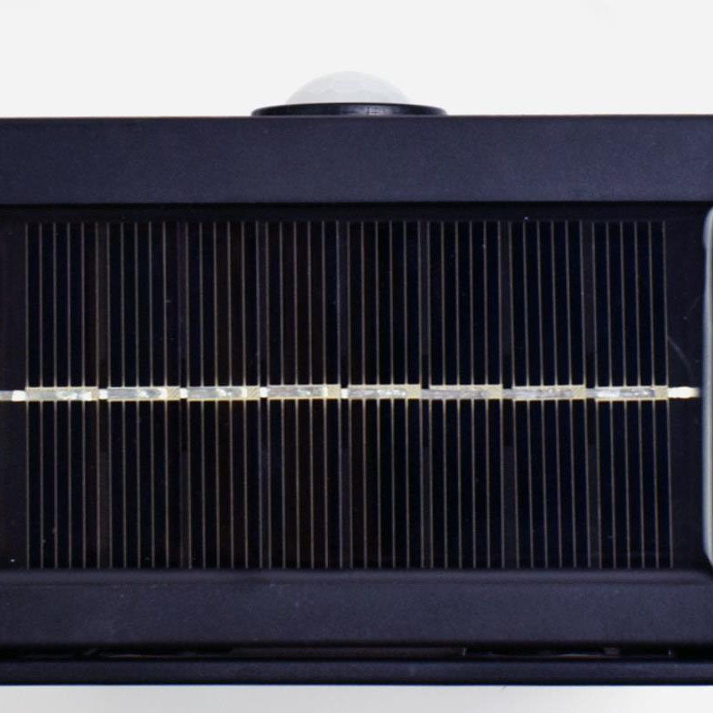 Moderne Solar-Wandlaterne mit Human-Sensor für Außenbereich und elegantes Design-2