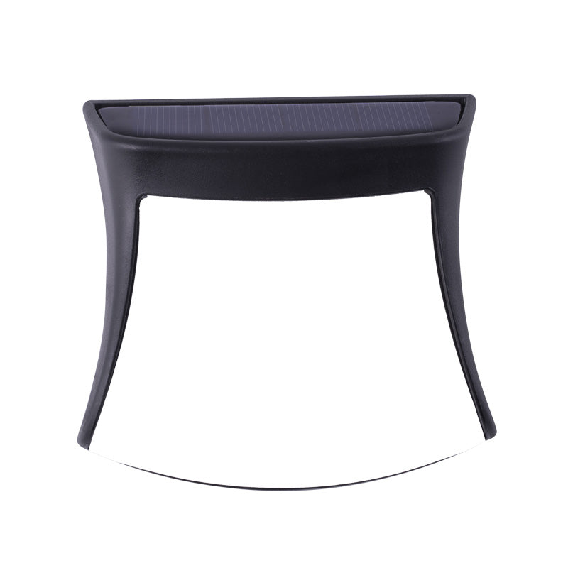Retro Wandleuchte Schwarz – Solar LED Wandleuchte für Außenbereich-3