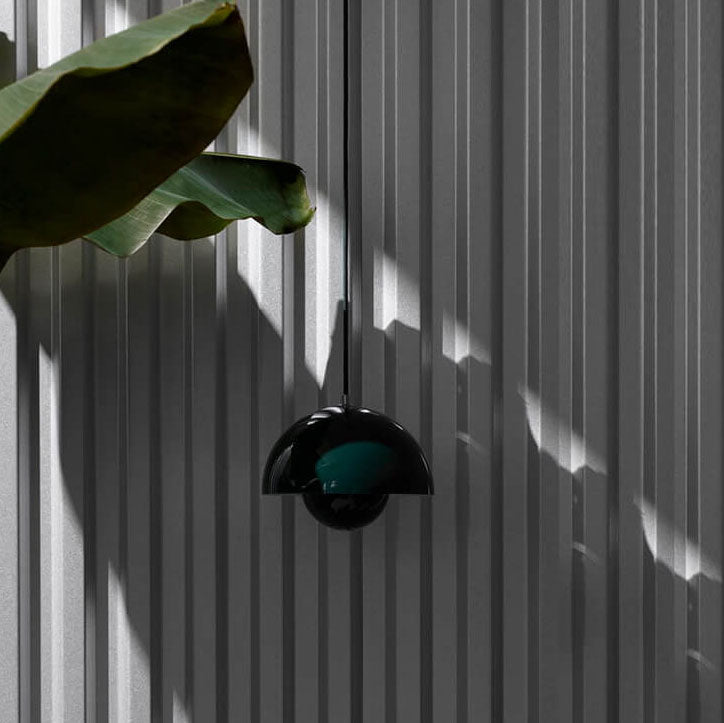Variant image for Nordische Pendelleuchte Hängeleuchte mit Halbkreis Kuppel für Esszimmer und Wohnbereich-17