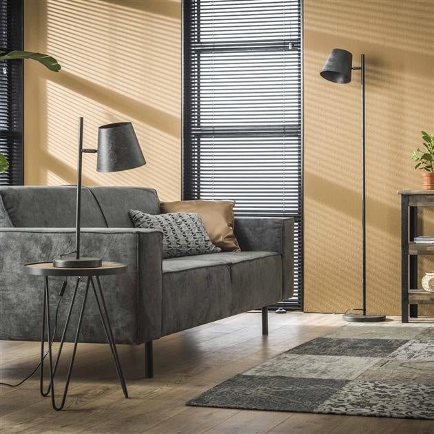 ModernEdge Anthrazit Tischlampe | Zeitloses und Modernes Design | Perfekt für Wohn- & Schlafzimmer | Stilvolle Beleuchtung-3