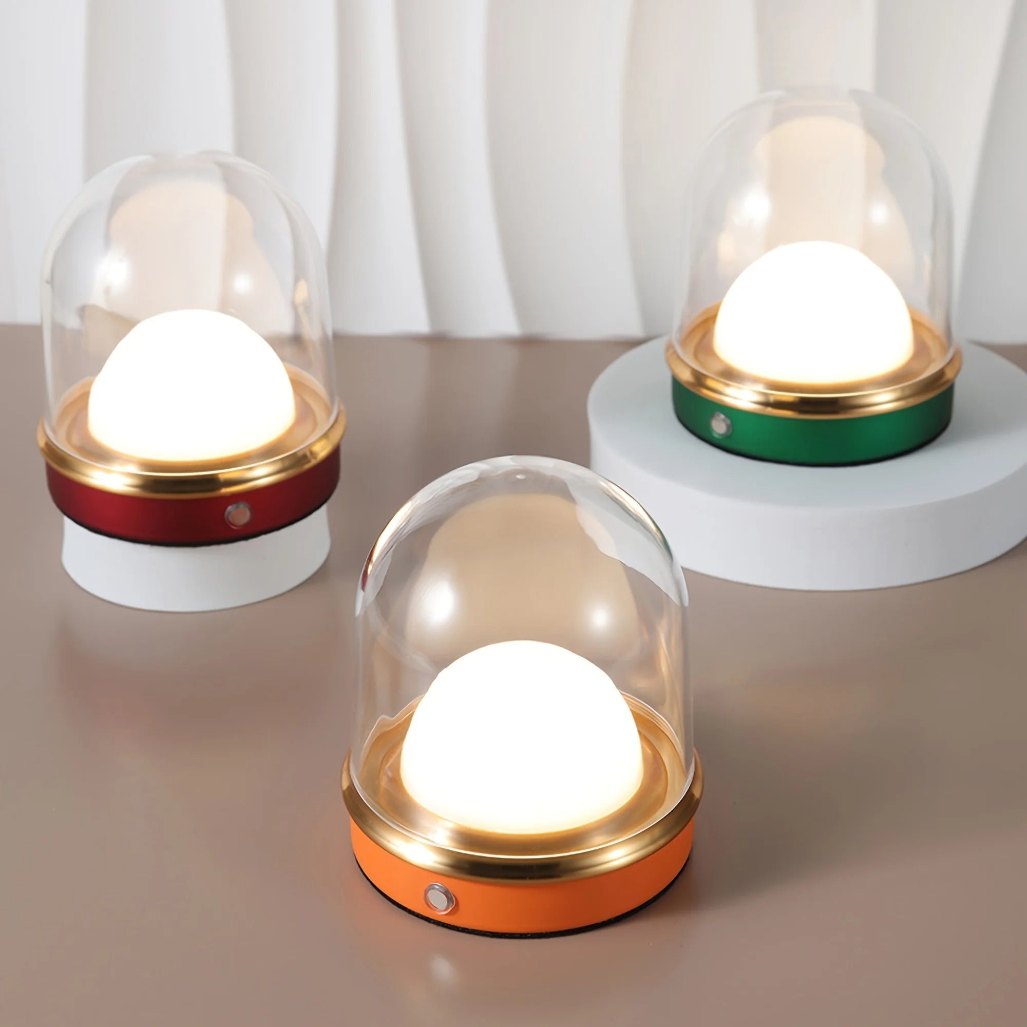 GlowLite - Kabellose Tischlampe mit Touchsensor & 3 Lichtmodi-4