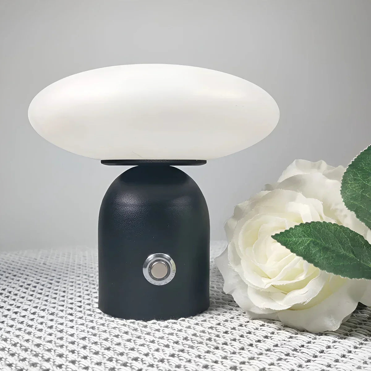 NordBright - Kabellose Skandi-Pilzlampe mit Touch-Dimmer für Gemütlichkeit-4