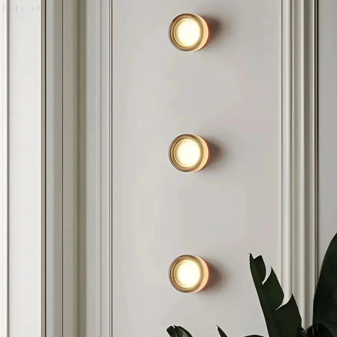 Trendy Niedliche LED Dimple Wandleuchte