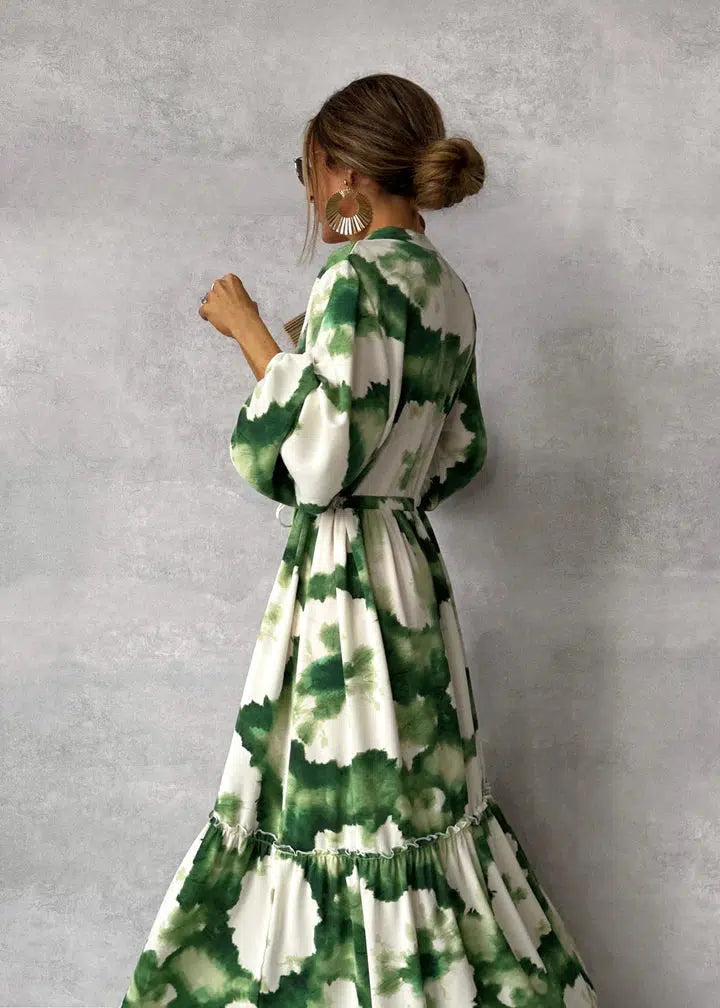 Damen-Maxikleid mit fließender Form für festliche Anlässe