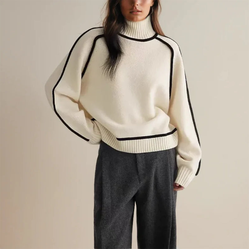 Damen Rollkragenpullover für die Winterzeit