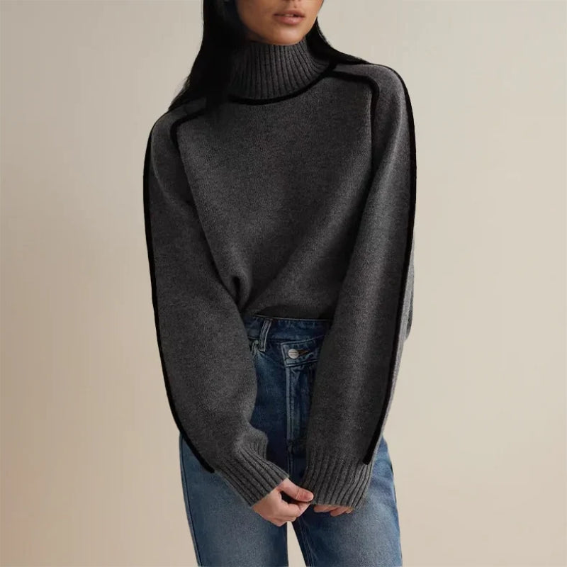 Damen Rollkragenpullover für die Winterzeit