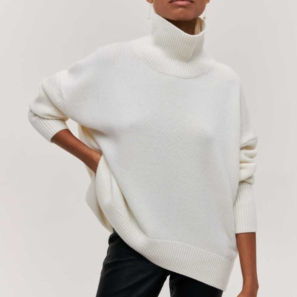 Damen Rollkragenpullover für die kühlere Jahreszeit
