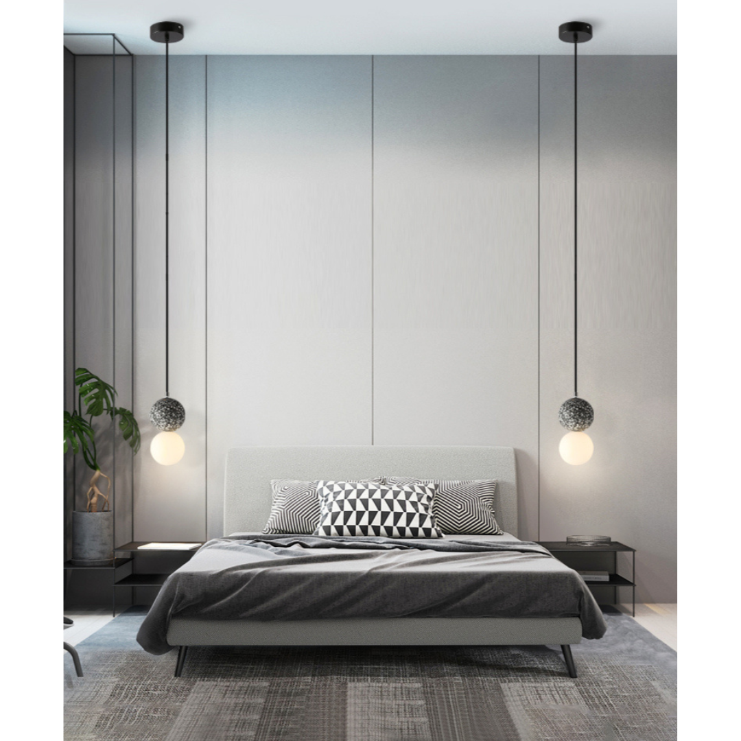Minimalistische Deckenlampe Schwarz für Wohnzimmer – Elegante Beleuchtung für Stilvolle Räume-3
