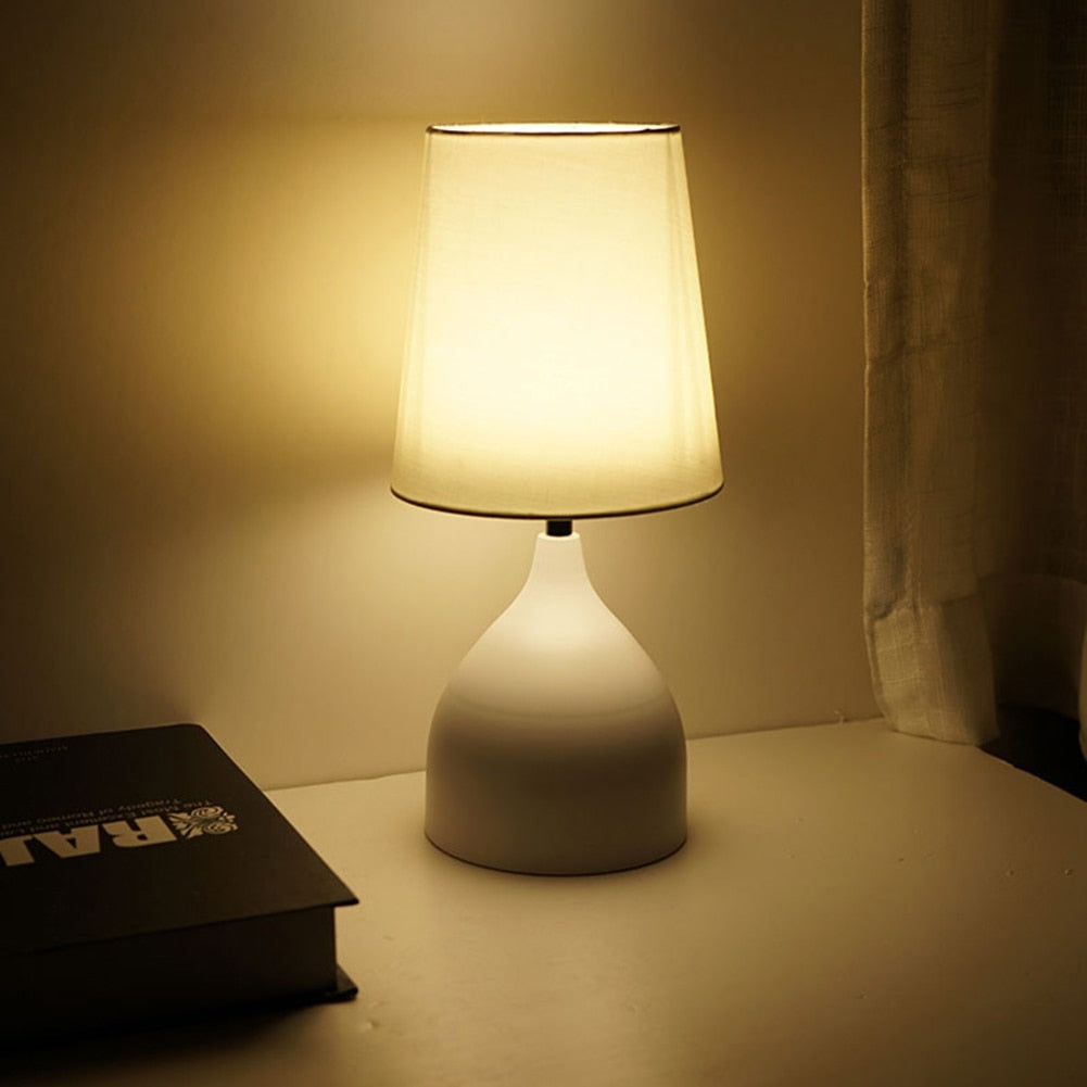 Elegante Akku Tischleuchte im Tropfen-Design mit Touch-Steuerung für stimmungsvolles Licht-4