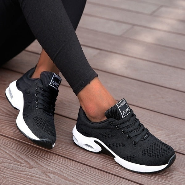 Damen Sneaker mit orthopädischer Sohle für stabilen Halt