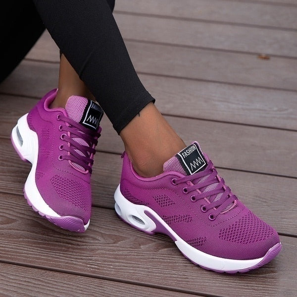 Damen Sneaker mit orthopädischer Sohle für stabilen Halt