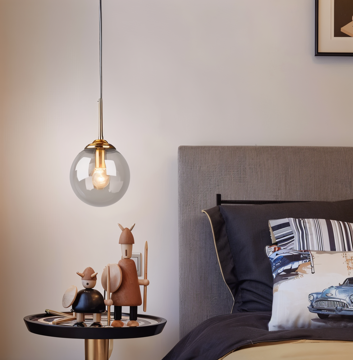 Variant image for Elegante Pendelleuchte Hängelampe im Nordischen Stil für Esszimmer und Wohnräume-3