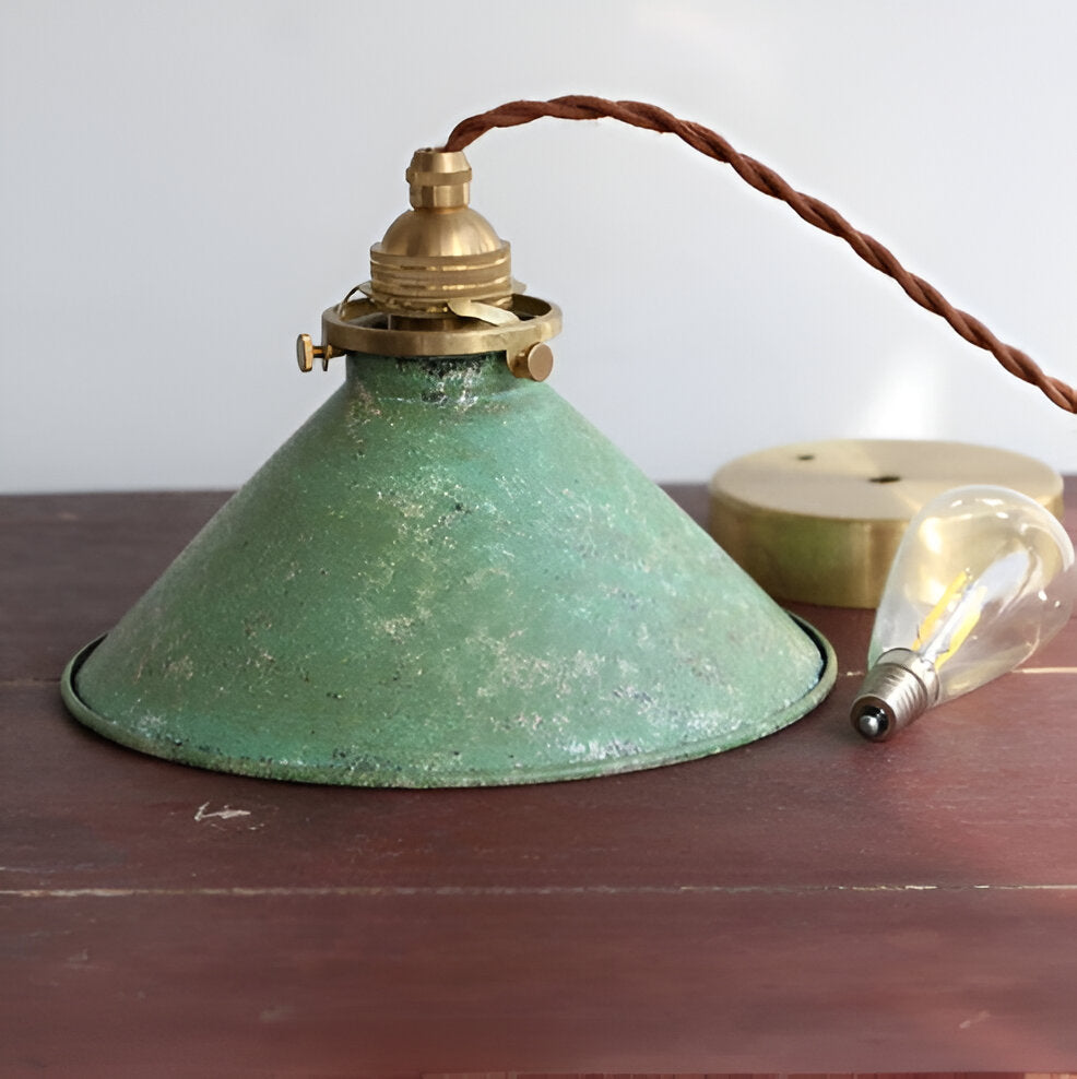 Variant image for Vintage Hängelampe im Industrie-Stil mit Verstellbarem Kabel für Esszimmer und Wohnzimmer-4
