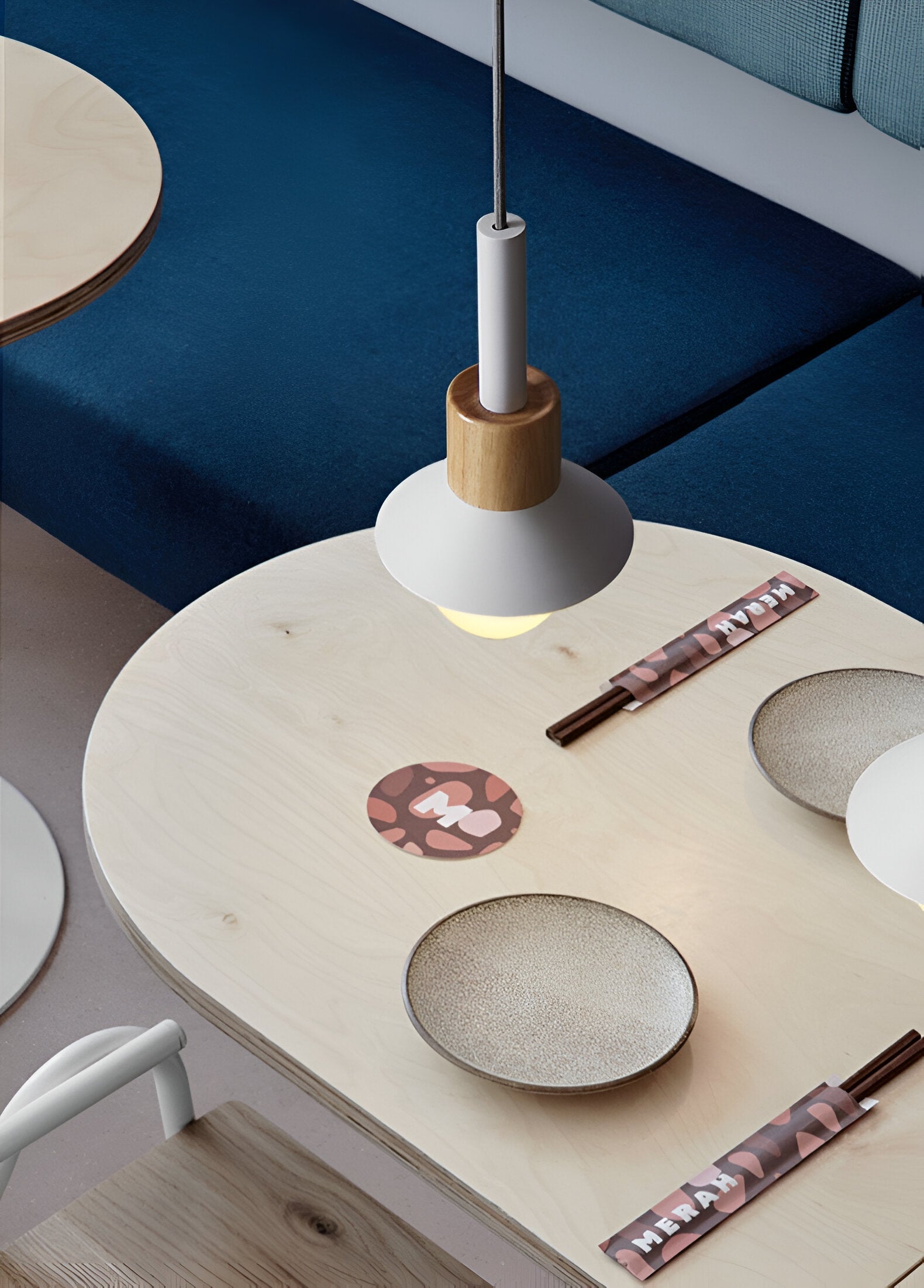 Moderne Pendelleuchte Hängelampe mit Bunt Design für Esszimmer und Wohnzimmer-6