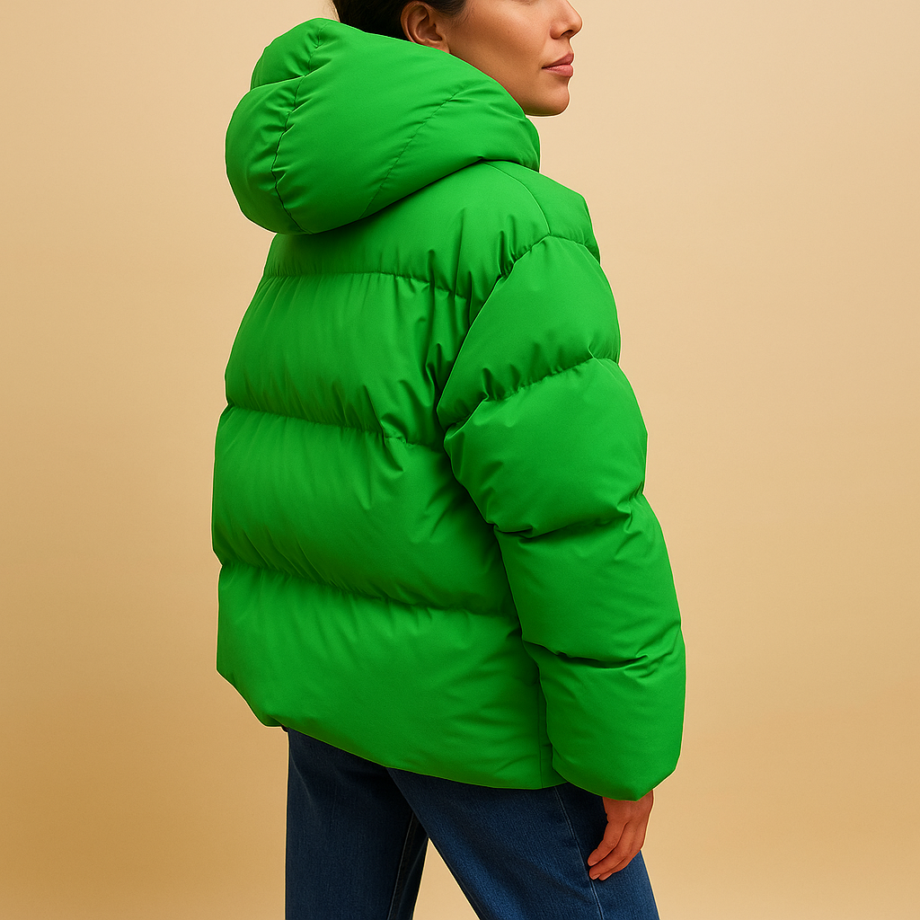 Damen Steppjacke mit Kapuze