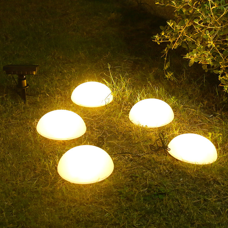 Variant image for Moderne Solar Gartenleuchte mit Halbkuppeldesign und Flexibel Lichtoptionen-1