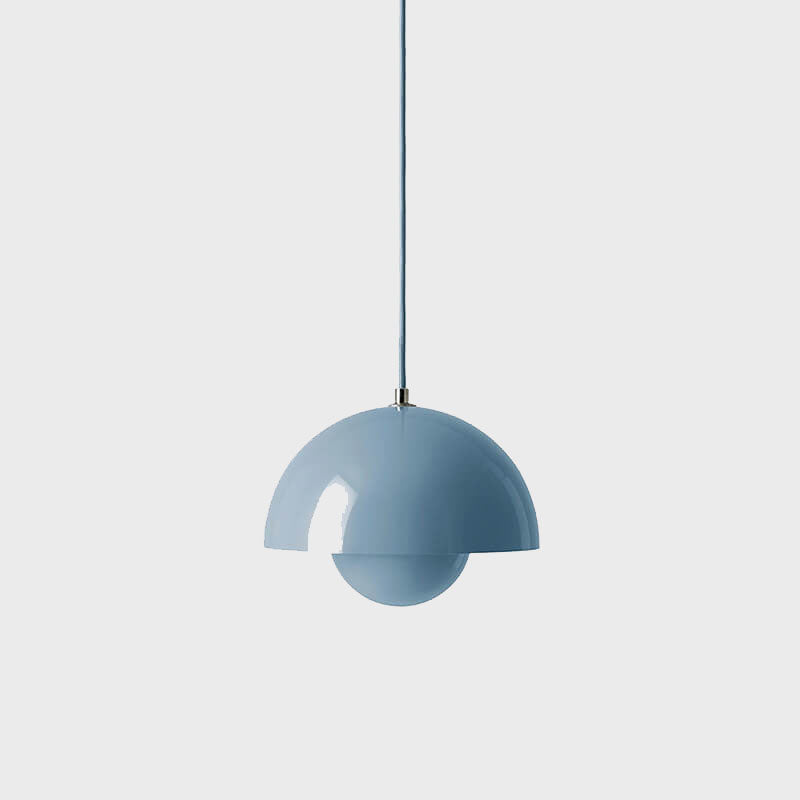 Variant image for Nordische Pendelleuchte Hängeleuchte mit Halbkreis Kuppel für Esszimmer und Wohnbereich-19