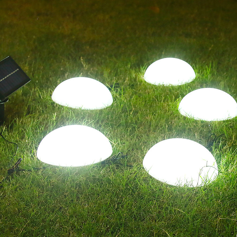 Variant image for Moderne Solar Gartenleuchte mit Halbkuppeldesign und Flexibel Lichtoptionen-2