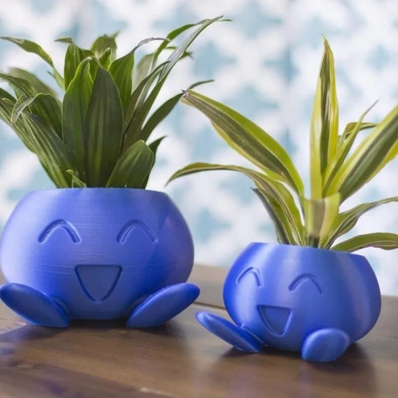 Verspielter Pflanztopf im Oddish-Stil für kreative Blumentöpfe in jedem Raum-2