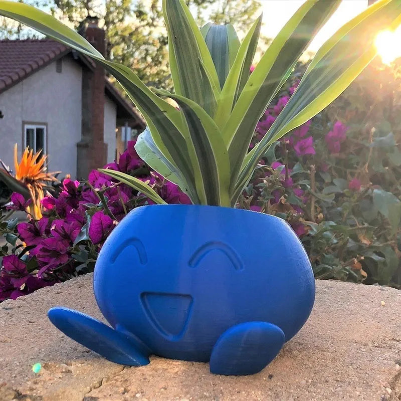 Verspielter Pflanztopf im Oddish-Stil für kreative Blumentöpfe in jedem Raum-6
