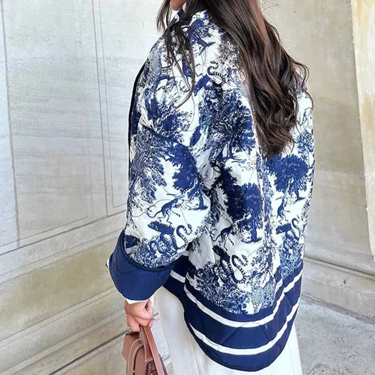 Damen Winterjacke mit klarer Linienführung und dezenter Verarbeitung
