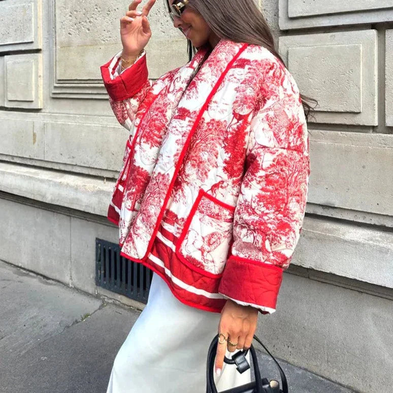 Damen Winterjacke mit klarer Linienführung und dezenter Verarbeitung