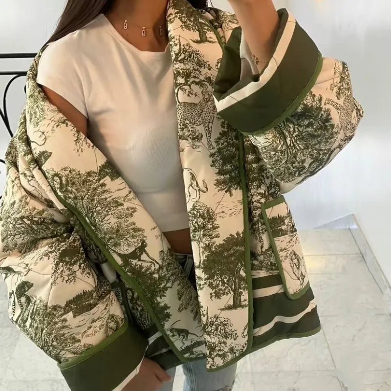 Damen Winterjacke mit klarer Linienführung und dezenter Verarbeitung
