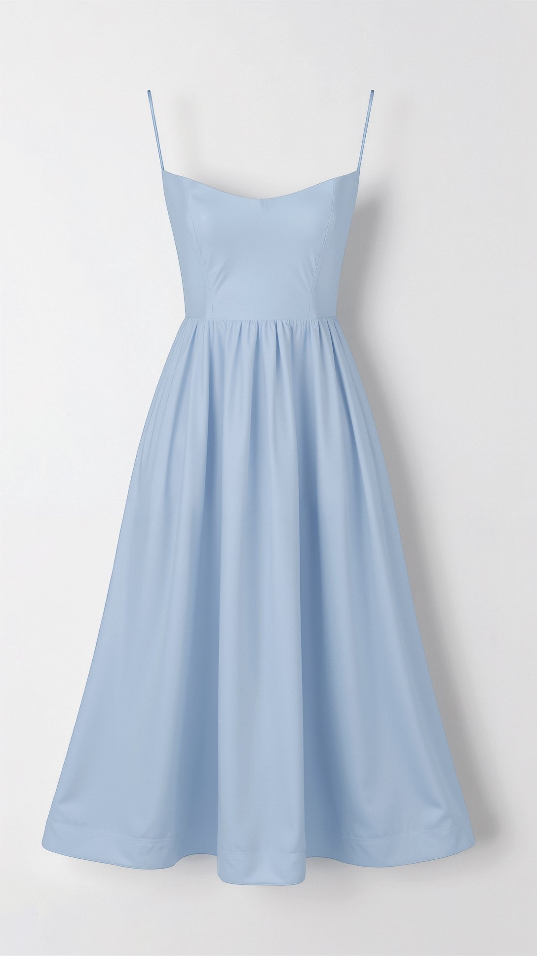 Fließendes Midikleid