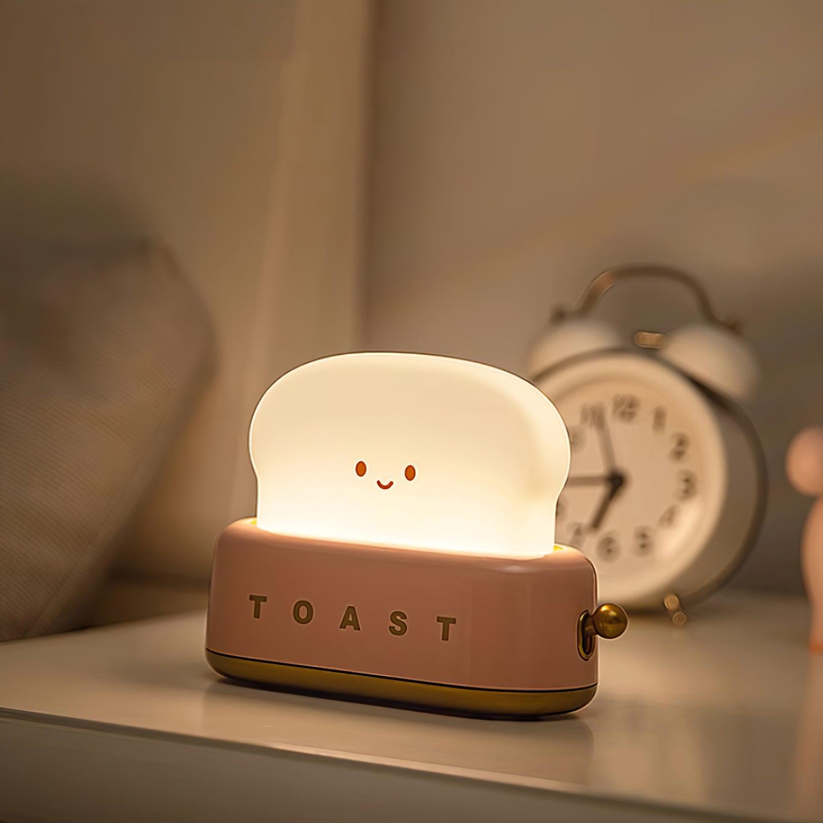 ToastaLux Toaster Design LED Tischlampe | Kabellos | Eingebaute Batterie | Perfekte Deko-4