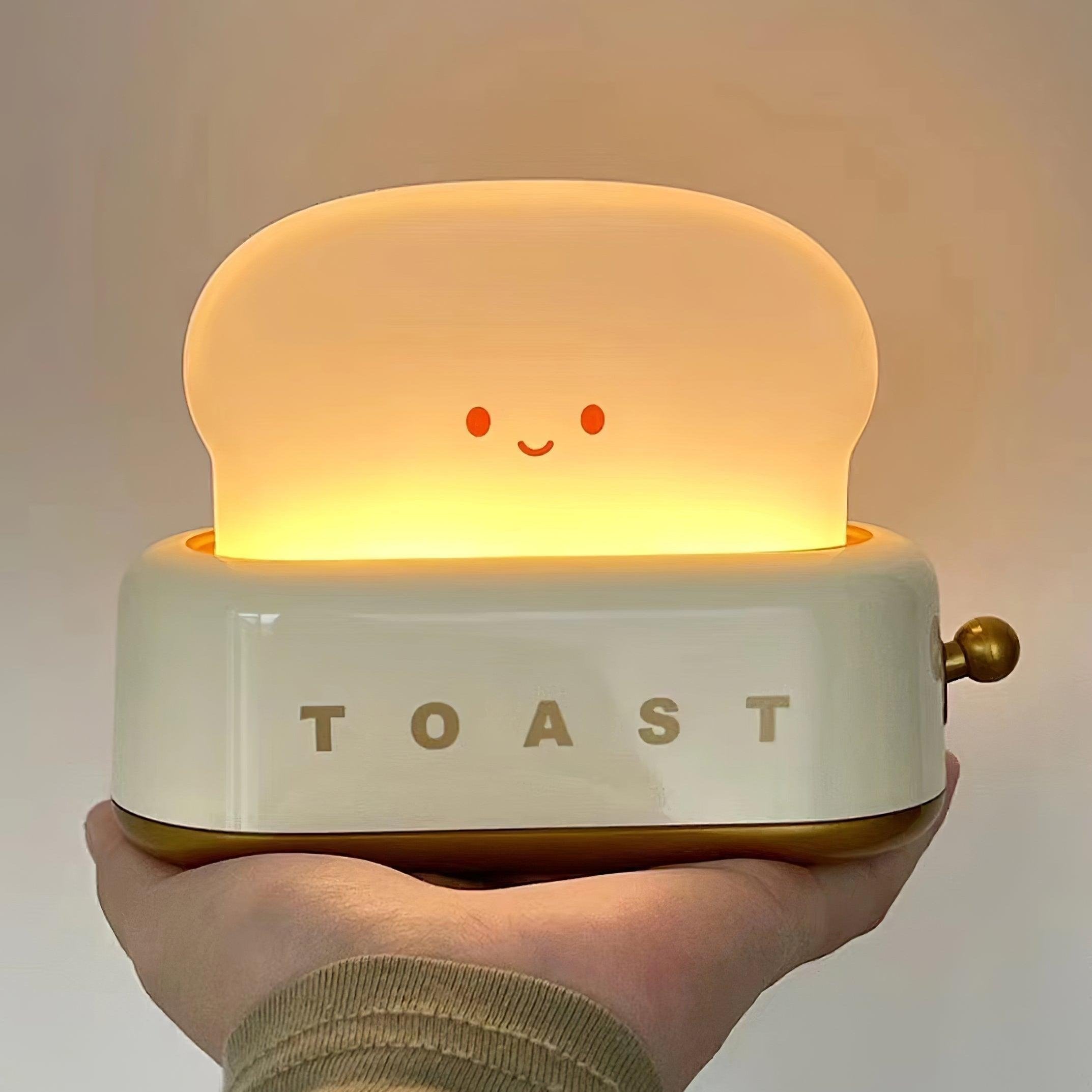 ToastaLux Toaster Design LED Tischlampe | Kabellos | Eingebaute Batterie | Perfekte Deko-3
