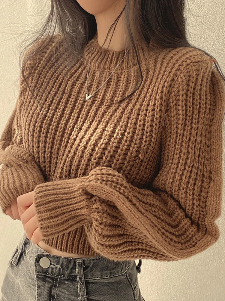 Vintage Strickpullover für Damen