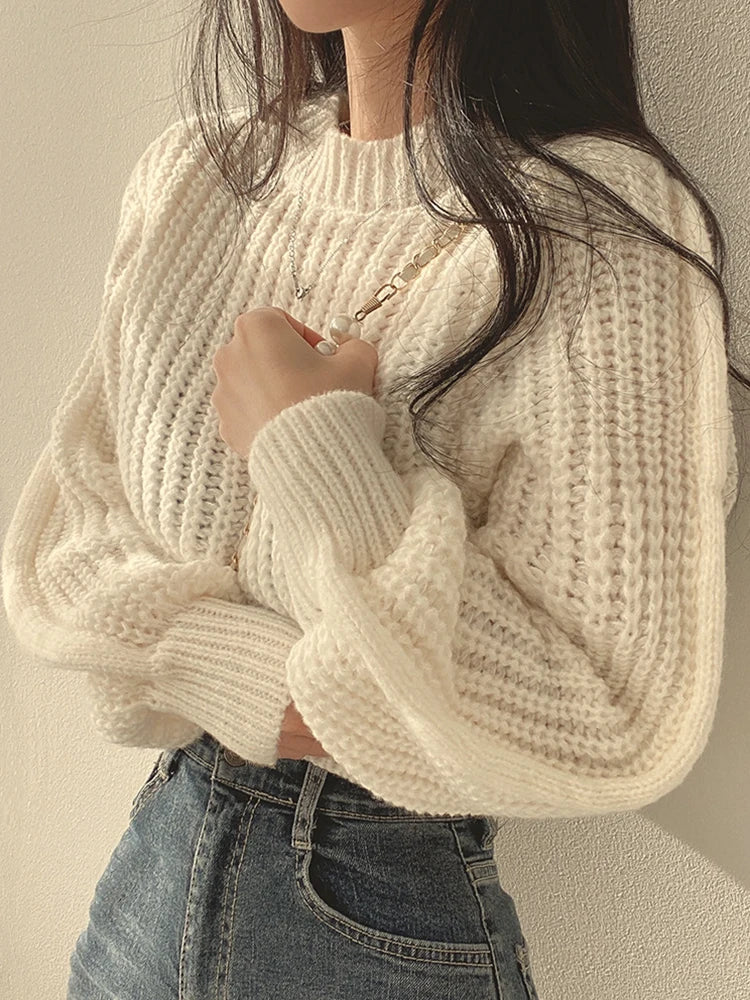 Vintage Strickpullover für Damen
