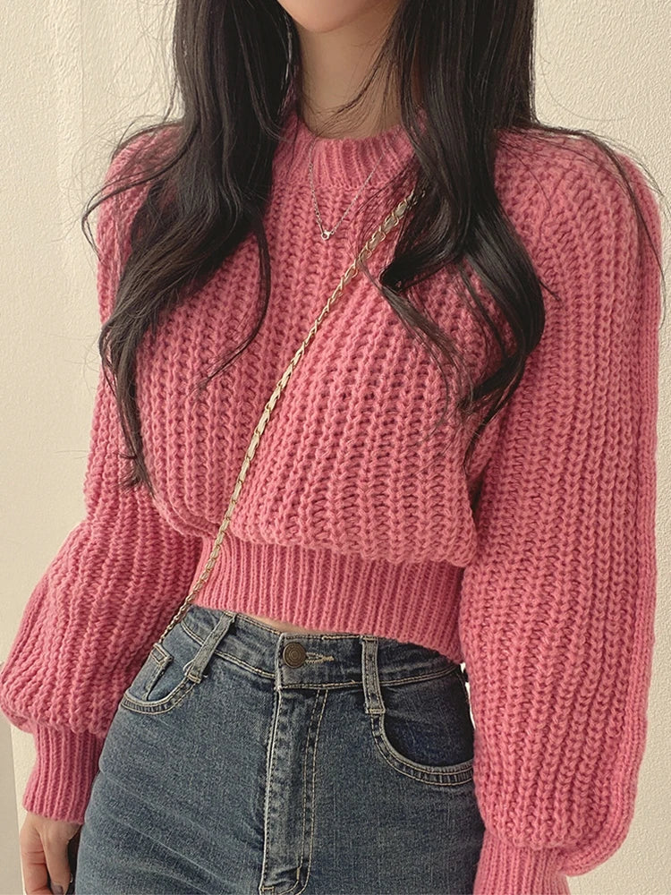 Vintage Strickpullover für Damen