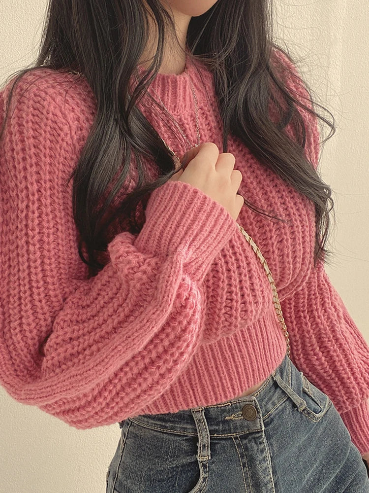 Vintage Strickpullover für Damen