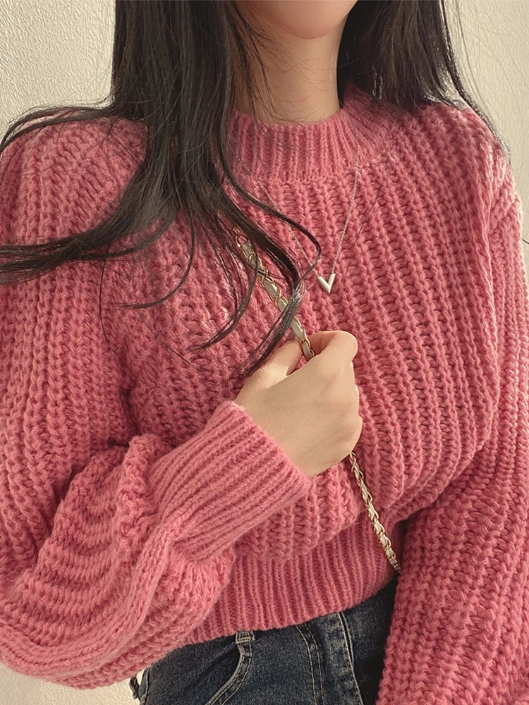Vintage Strickpullover für Damen