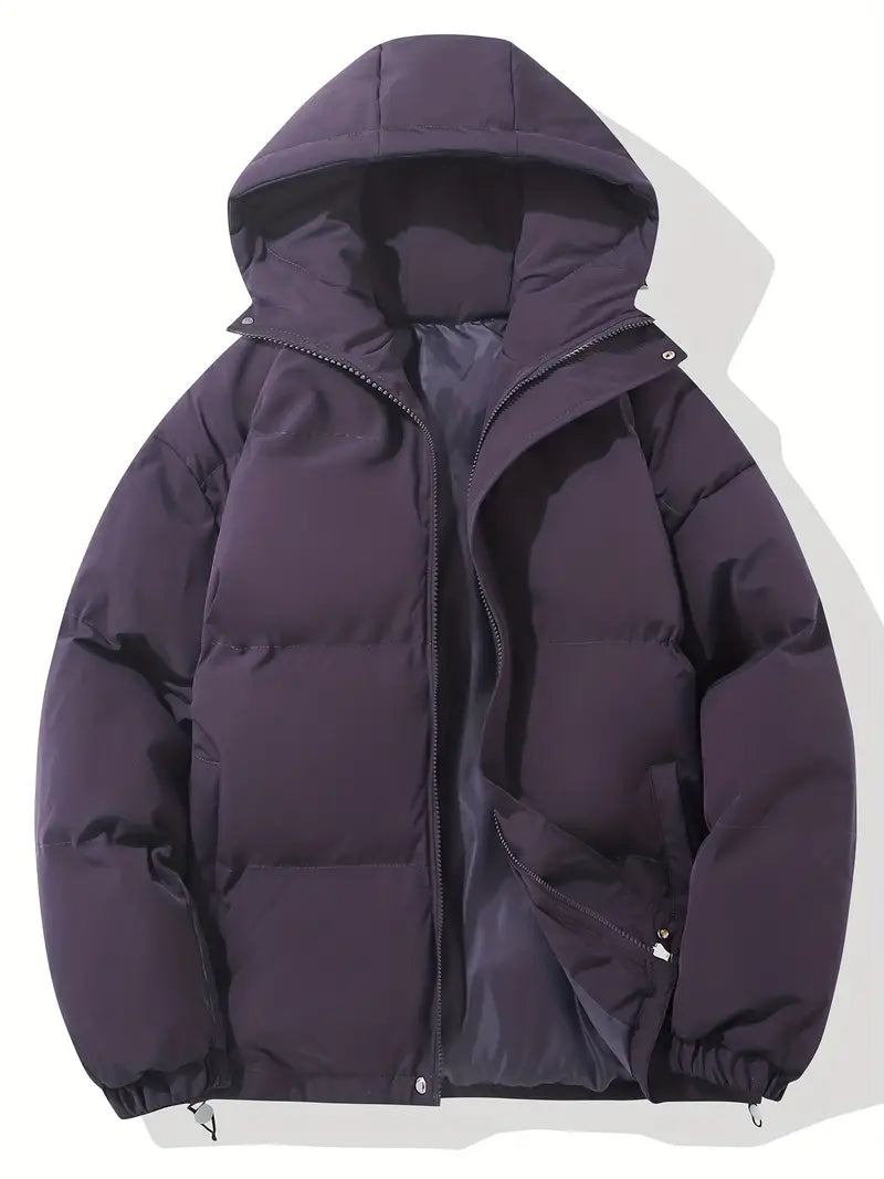 Damen Winterjacke mit Kapuze und Steppung